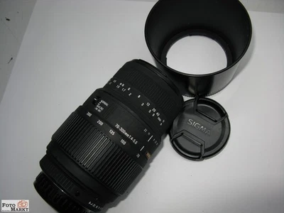 Tele Zoom Objektiv Sigma 70-300 mm DG 1:4-5,6 Macro 1:2 lens für Pentax digital - Bild 1 von 4