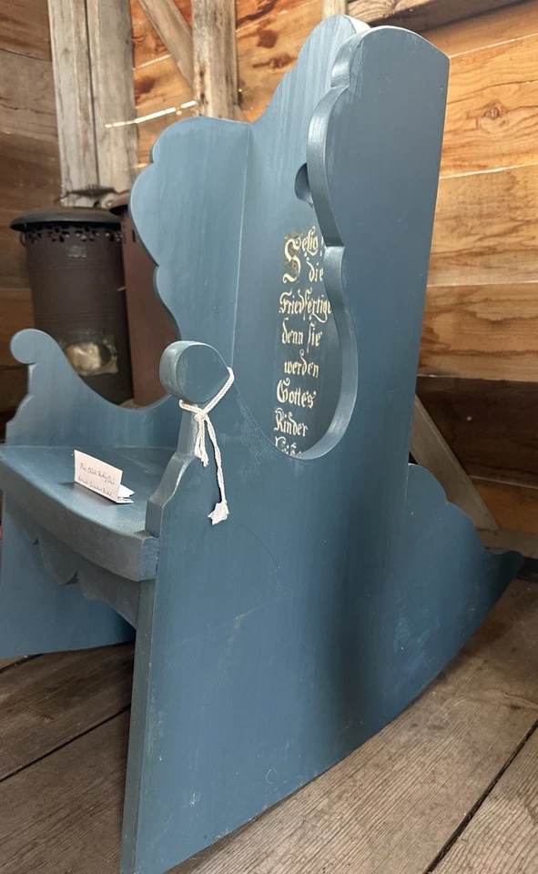 Mecedora infantil de pino Foto 4 de 4