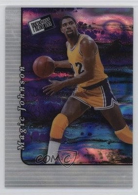 2024 Leaf Collective 2000 Press Pass White Lava 1/1 Magic Johnson HOF 1ki7