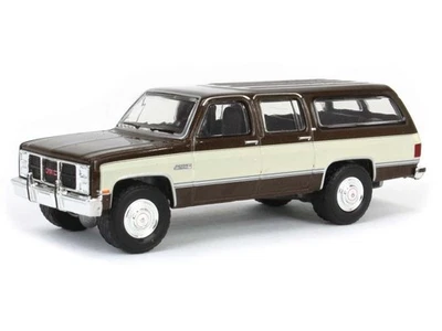 GMC Suburban - 1986 - brown / creme - Greenlight 1:64