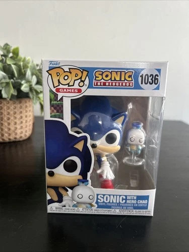 Funko Pop! Games #1036 Sonic the Hedgehog with Hero Chao Vinyl Figure