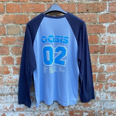 Vintage Oasis T-Shirt Herren Large 2002 Heathen Chemistry Tour Indie Britpop Rare