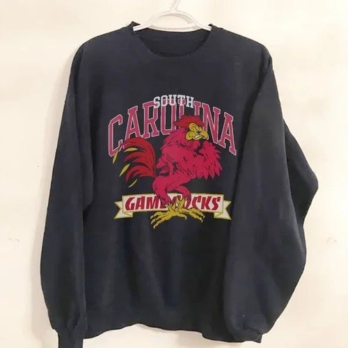 Vintage South Carolina Gamecocks University Crewneck Sweatshirt S-5XL