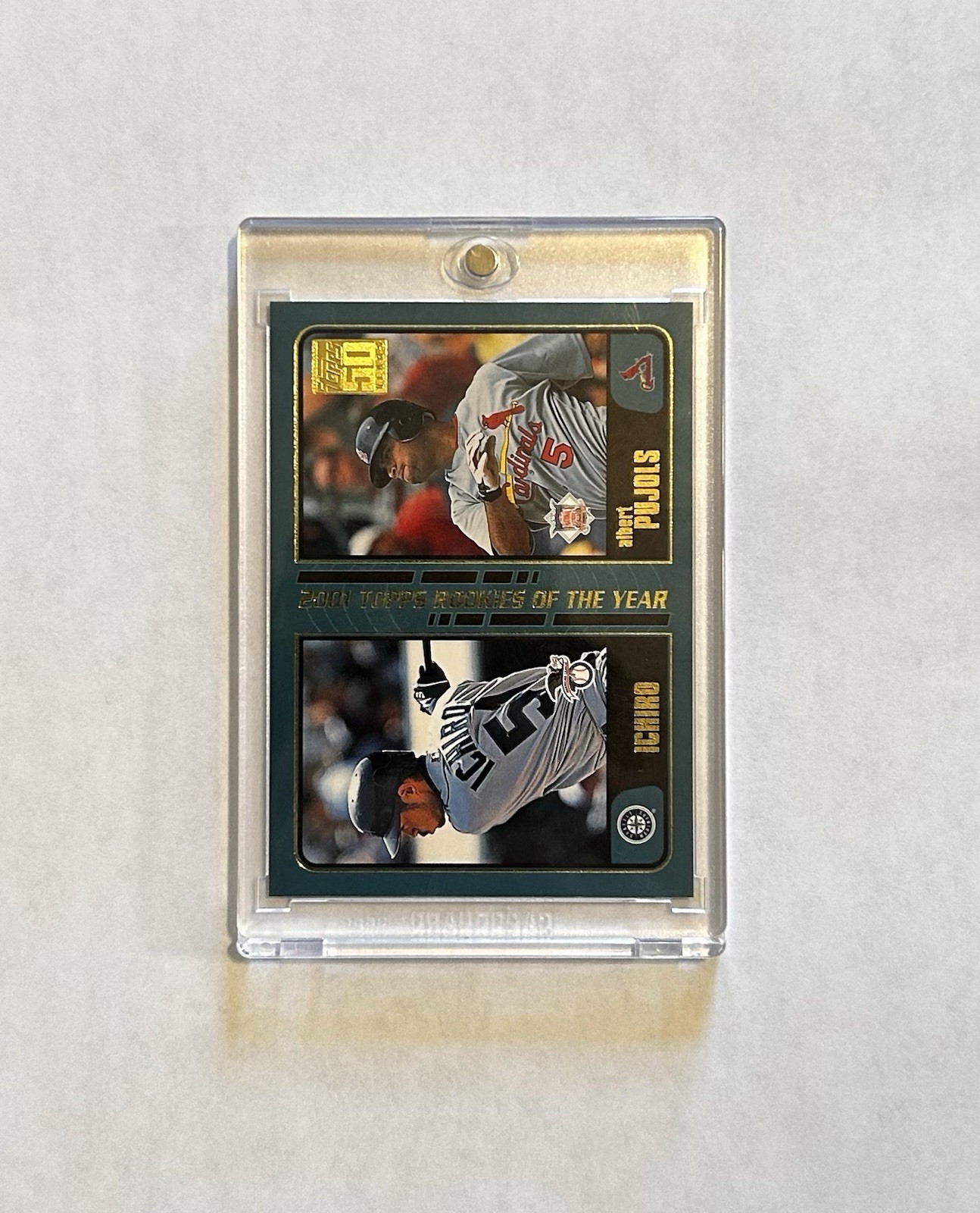 2001 Topps Traded & Rookies - Albert Pujols, Ichiro Suzuki #T99 (RC)