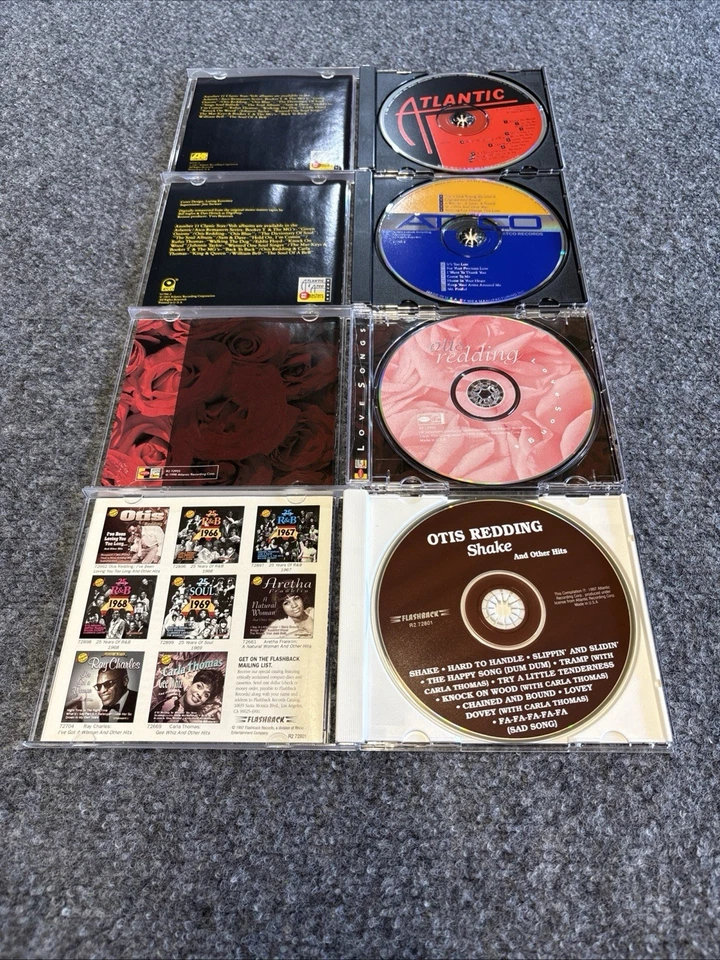 Otis Redding 4-CDs Shake Love Songs Ballads Soul Sings Carla Thomas King Queen Foto 2 de 4