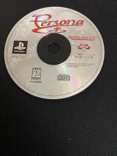 Persona 1 for PlayStation (Disc Only) PS1 Disc Only Tested Working
