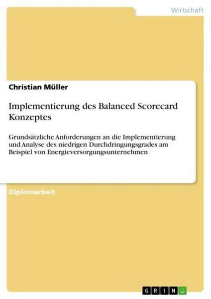 Implementierung Des Balanced Scorecard Konzeptes Christian MüLler-image