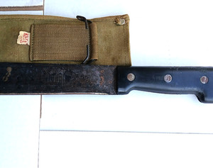 Kiffe Broadway New York Machete And Scabbard Original WW2 Made In England