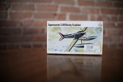 Supermarine S.6B Racing Seaplane 1:72 scale	MMD F 164	Plane Kit Unbuilt
