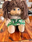 Cabbage Patch Kids Doll – Head Mold #2 – Brown Yarn Hair, Blue Eyes, 1985