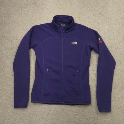 The North Face Vtg Y2K Summit Series Polartec Jacket Women M Purple Full Zip