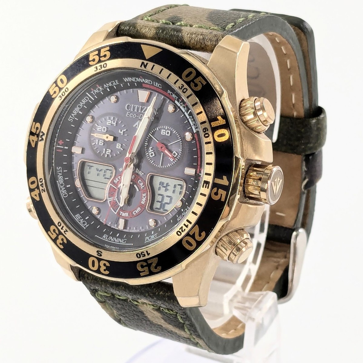 CITIZEN PROMASTER C660-S067634 JAPAN 腕時計 Citizen Promaster C660-S067634 Eco-Drive Quartz Chronograph World