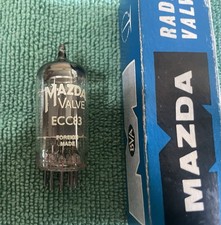 MAZDA ECC83 Preamplifier Valve… Vintage High End Audio Equipment