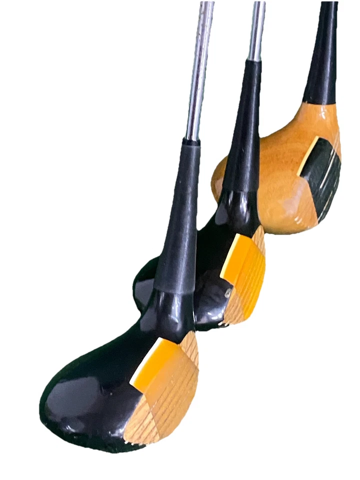 Juego de madera registrada Keller Caqui Driver Plus 3w,4w diestro acero rígido para hombre HC Foto 4 de 4