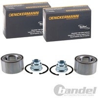 2X Denckermann RADLAGER-SATZ Vorne Passend FüR Daihatsu Applause Charade Gran TE