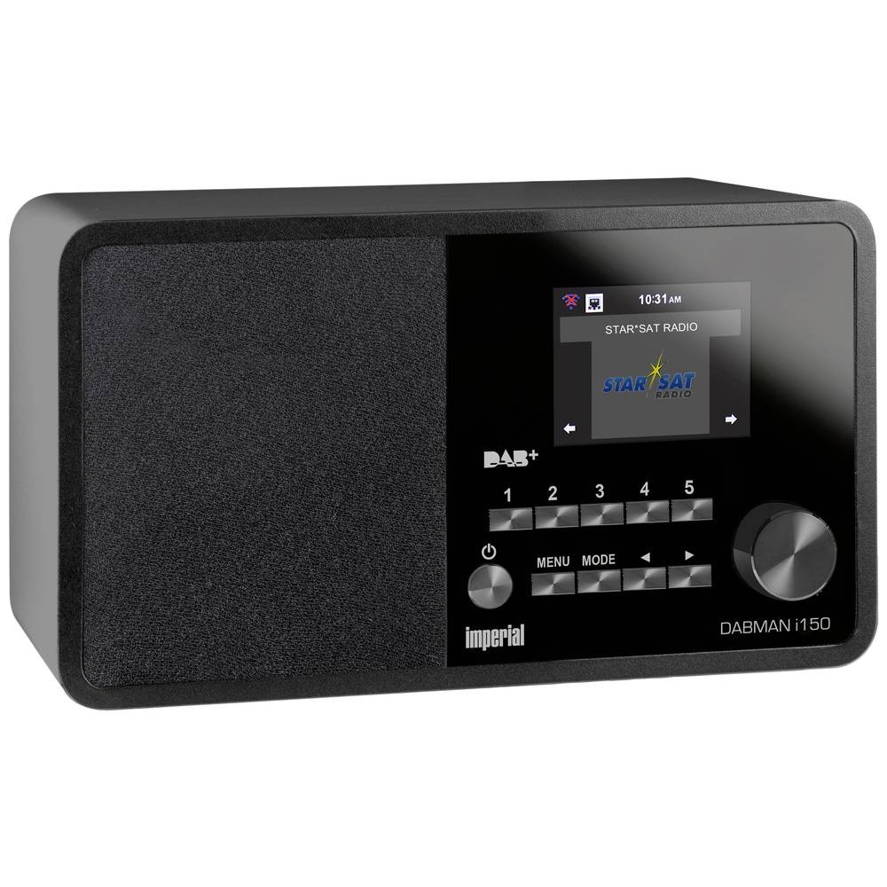 Radio de table DAB+ Imperial DABMAN i150 : Fini les gresillements grace au WiFi et LAN integres