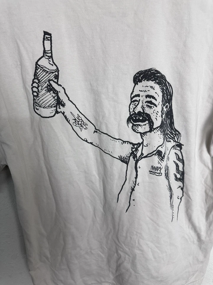 Camiseta de surfista Vans Harry Bryant para hombre talla mediana calce clásico Foto 2 de 4