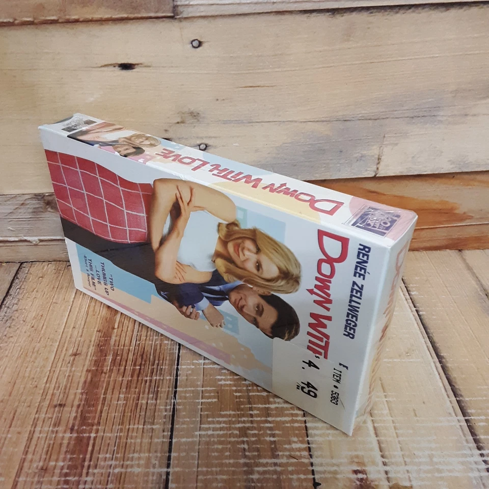 Down With Love VHS Sealed Renee Zellweger Ewan McGregor Romantic Comedy - Image 4 of 4