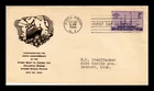DR JIM STAMPS US COVER STEAMSHIP 125TH ANNIVERSARY FDC SCOTT 923 THERMOGRAPHED