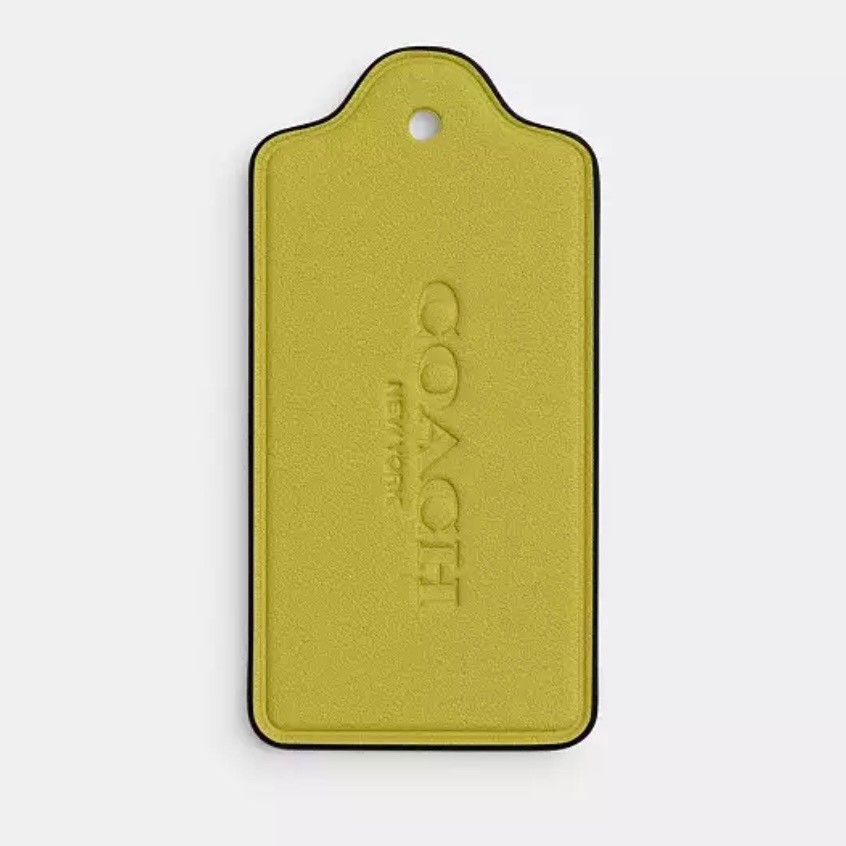 COACH Large Leather Hangtag CBA17 YOU PICK COLOR! | eBay