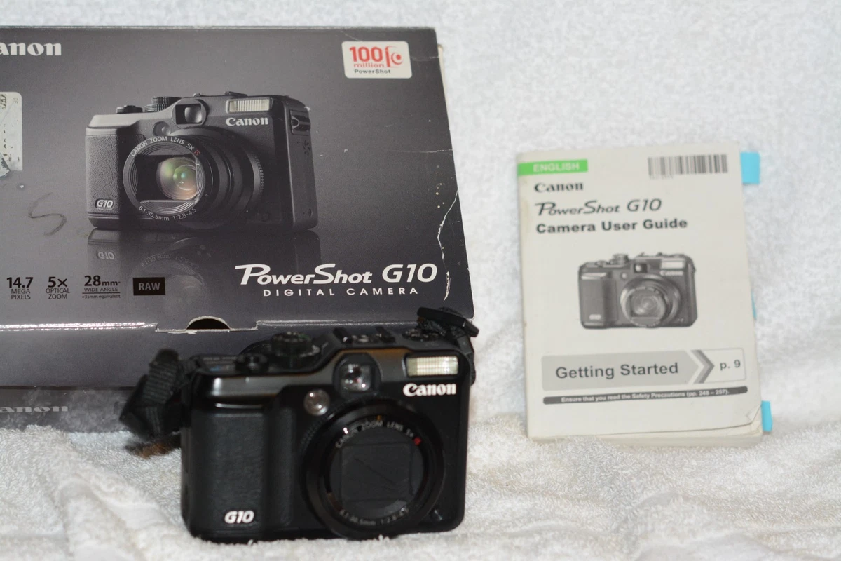 Preços baixos em Câmeras digitais Canon PowerShot G10 | eBay