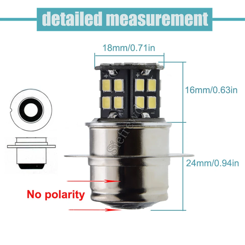 2 x P36S LED LUCAS LLB323 SPOTLIGHT / FOG LIGHT BULBS 12V 24V 30V SFT576 SFT700 - Image 3 of 4