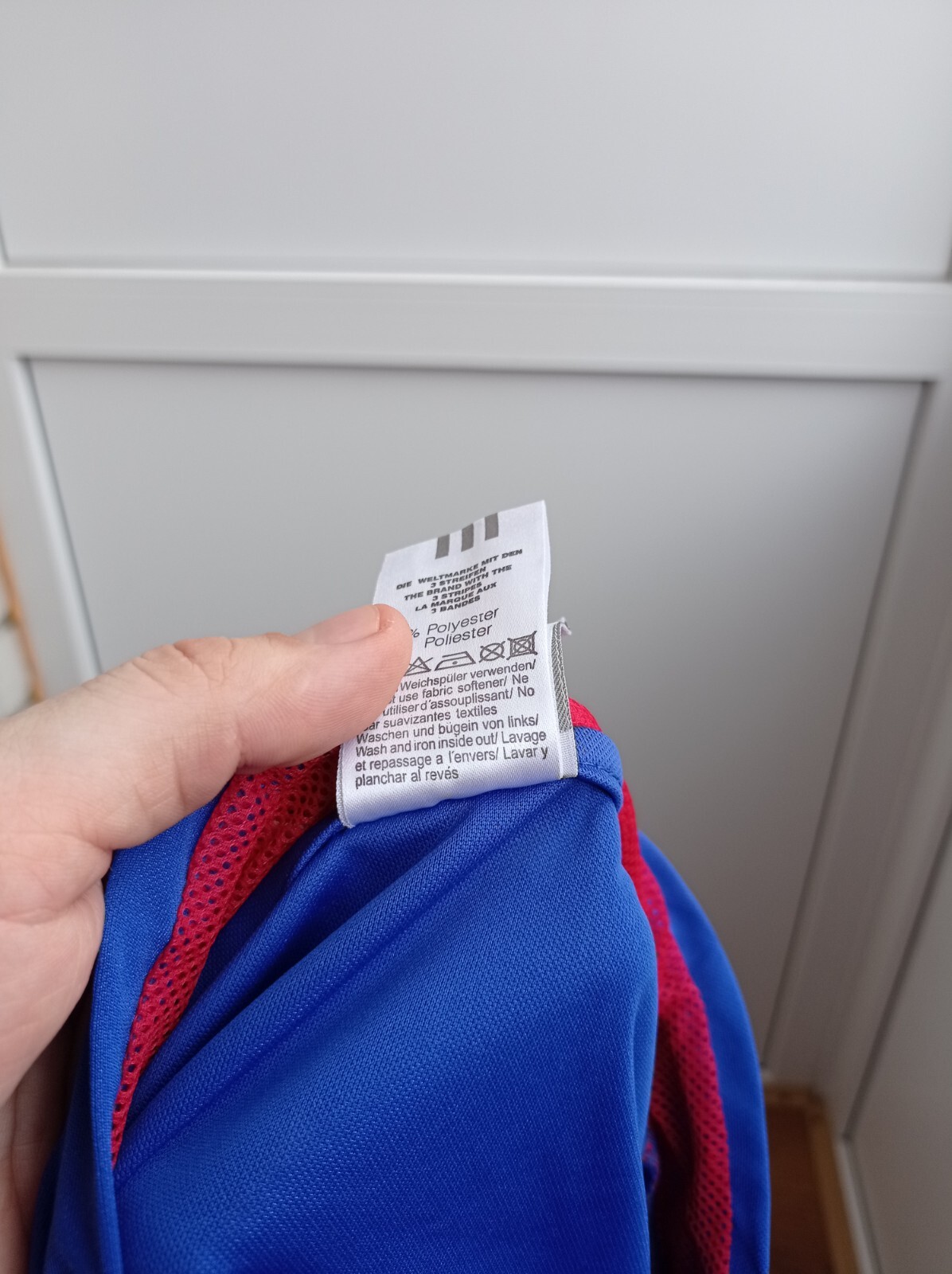 2004 2006 France National Home Adidas  Home Soccer Jersey Shirt Sz XL Replica thumbnail 5