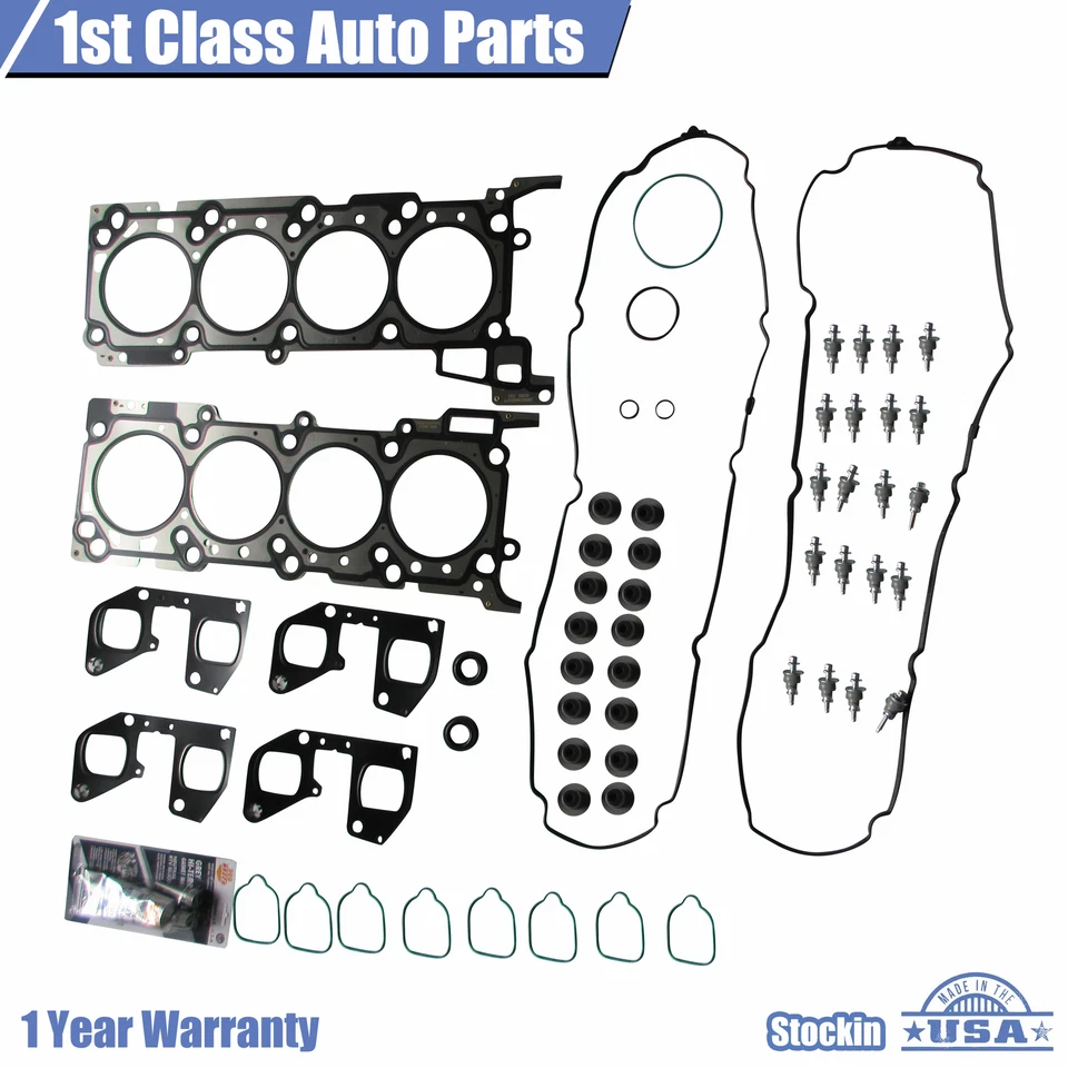 Juego de juntas de culata de motor para 10-20 Ford F-150 F-250 F-350 Super Duty 6,2 L V8 VIN 6 Foto 3 de 4