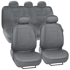 Prosyn Gray Leather Auto Seat Cover For Volkswagen Jetta Full Set Car Cover Prosyn Gray Leather Auto Seat Cover For Volkswagen Jetta Full Set Car Cover