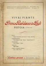 VIVAI Piante Primo Baldacci & Figli. Pistoia (Italia), Listino prezzi. Autunn...