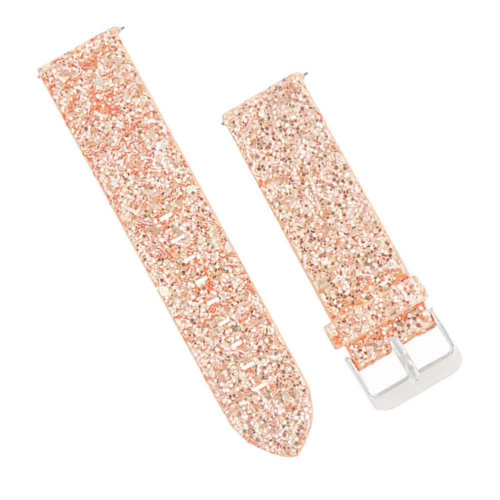 Replaceable Watch Band Shiny Watchband Bands Wristband Silicone Wristbands