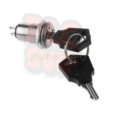 2PCS S1203 Security Power Locks Phone Lock Electronic Key Switch key Lock + Keys