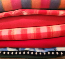 Polar Fleece Anti Pill Fabric by the Half Yard Solids Prints 60" 8 Variations