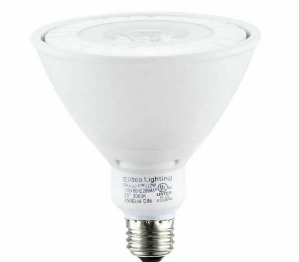 6-Pack Elegant Lighting 90W Equivalent Bright White PAR38 Dimmable LED Bulb - Image 2 of 4