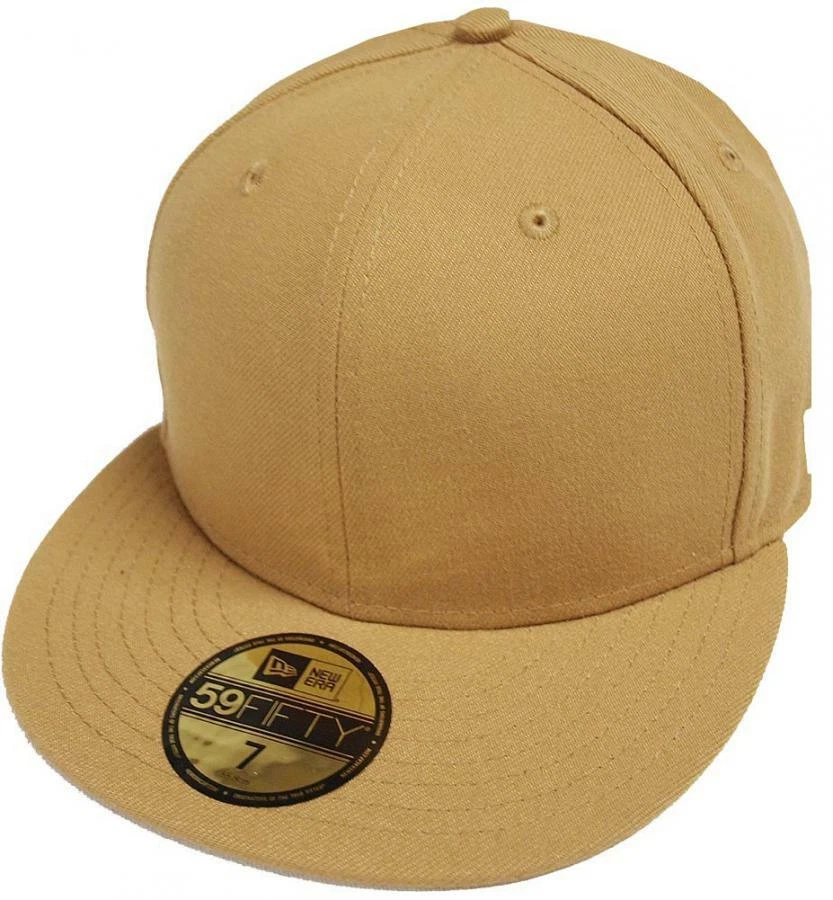 New Era 59Fifty Cap Fitted Baseball Pour Homme Wheat Blanc Beige Marron - Photo 1/1