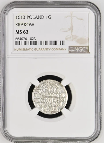 1613 Poland 1G EAGLE & CROWN NGC