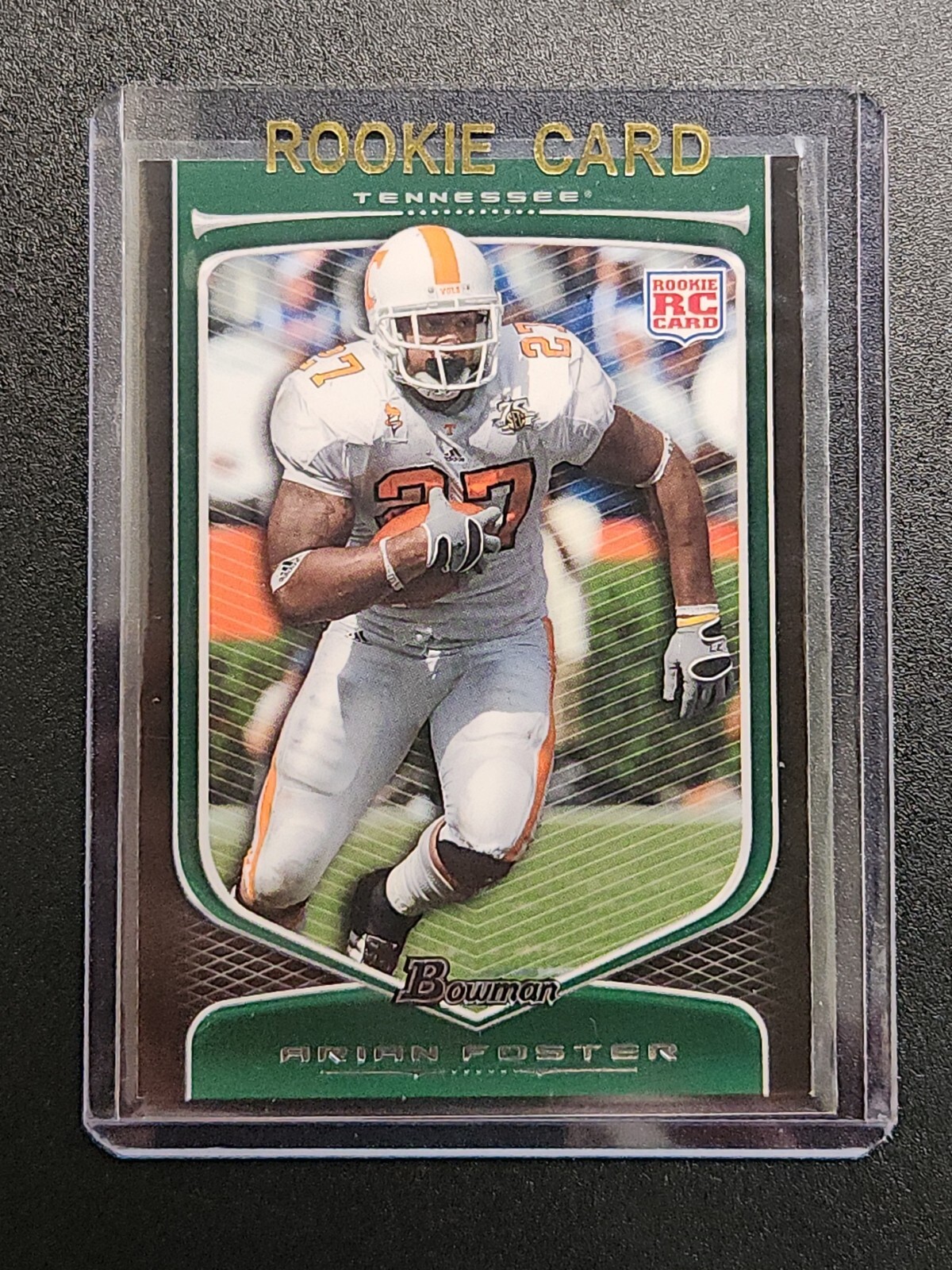 Arian Foster #183 - 2009 BOWMAN DRAFT PICKS RookieCard -  TENNESSEE VOLUNTEERS