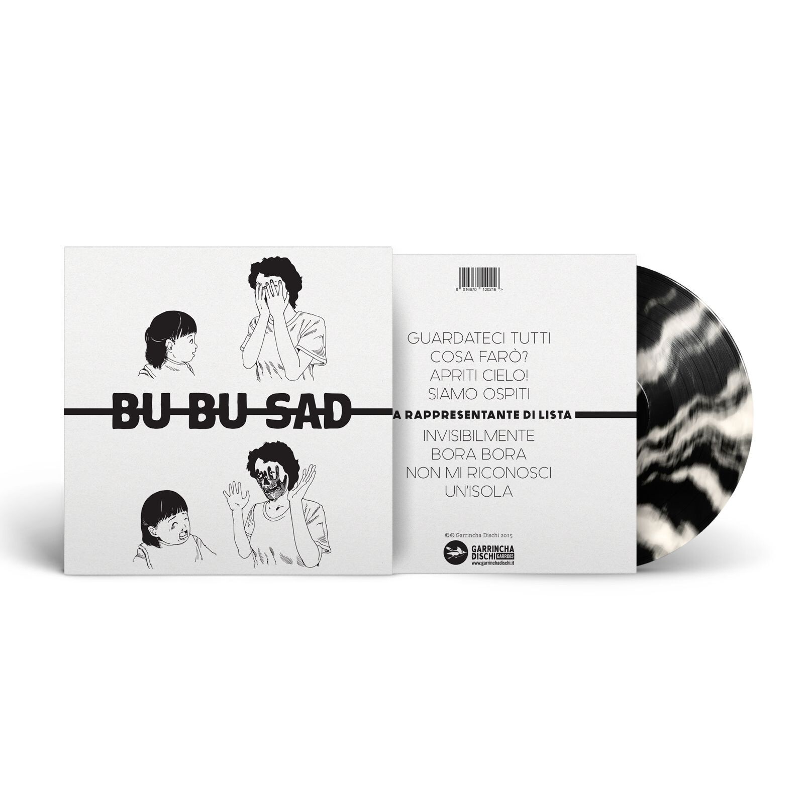 LA RAPPRESENTANTE DI LISTA - Bu Bu Sad (2025) LP splatter marbled vinyl