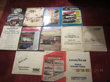 Lot of Vintage Car Parts Catalogs - MUSTANG, Good Year Tires