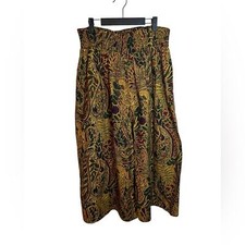 Ann Taylor Vintage Bohemian Wide Leg Pants Women's Size Medium
