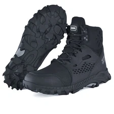 SUADEX Mens Womens Steel Toe Boots Work Construction Indestructible Safety Shoes