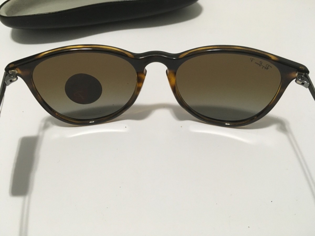 RB4171F.710/T5.54口18/145 Ray-Ban Women's Erika RB4171F-710/T5-54 Black Square