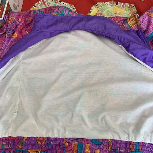Lavon Petites Shell Jacket - Pink Multicoloured Pattern - Nylon - Women's - Med - Picture 11 of 12