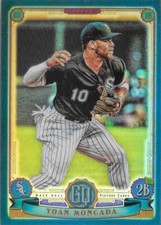 2019 Topps Gypsy Queen YOAN MONCADA Indigo Chrome Box Topper /150  -WHITE SOX-