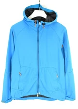 PEAK PERFORMANCE Argon J Jacket Men's MEDIUM Lightweight Hooded Full Zip Blue