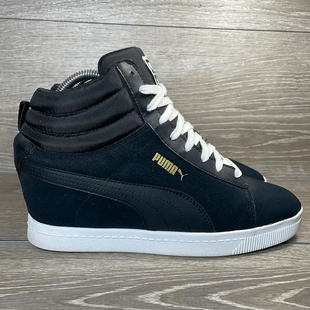 Puma classic wedge sneakers hotsell