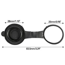 5PCS Universal Waterproof Car Cigarette Lighter Socket Cap 12V Outlet Lid Cover