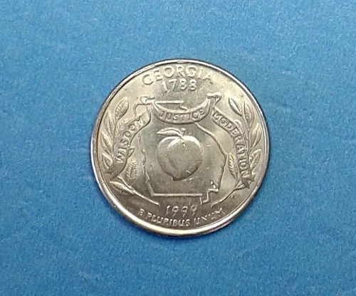 1999-P- GEORGIA STATE QUARTER C- NGC PRICE CHARTS  (E)