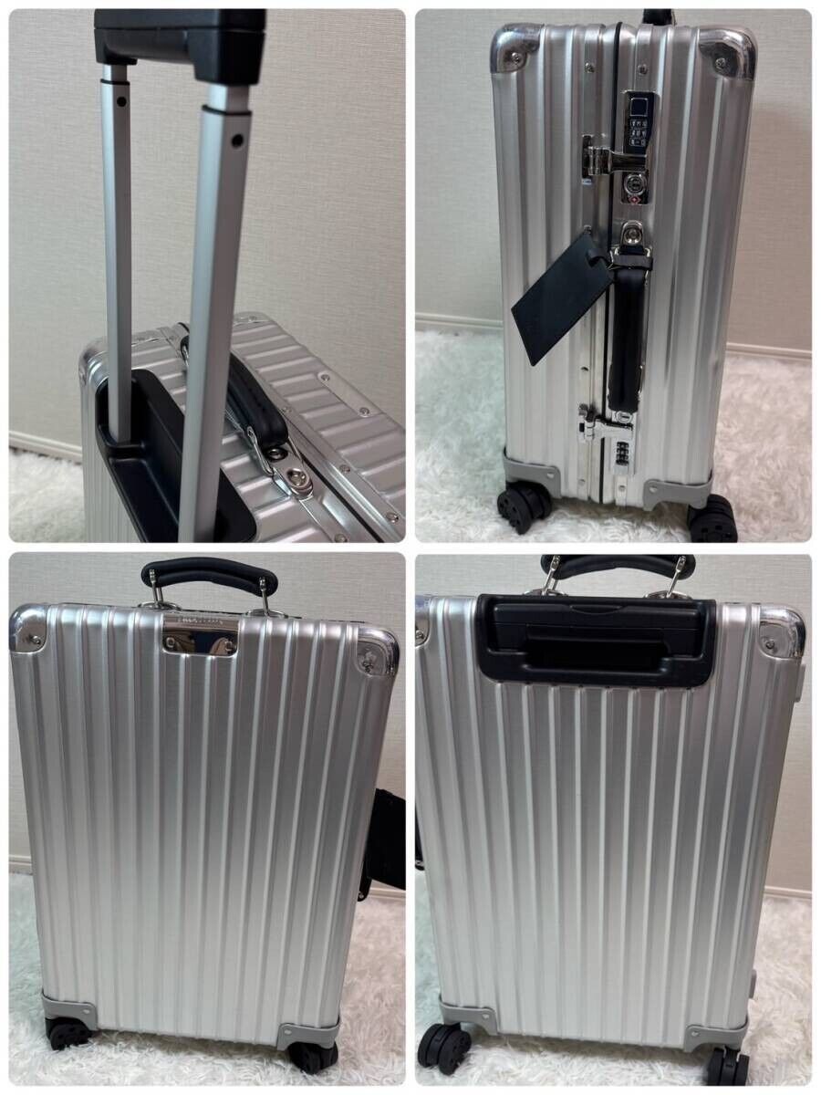 Rimowa Classic Cabin 36L Silver 4-wheels Carry Case Suitcase Rimowa Classic Cabin 36L Silver 4-wheels Carry Case Suitcase