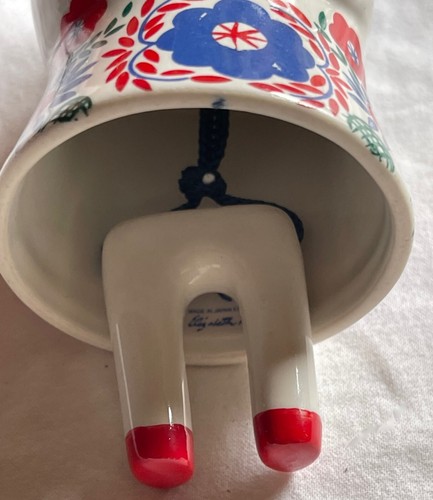 ORIENT EXPRESS ELIZABETH ARDEN CERAMIC BELL, MADE IN JAPAN, Mint Vintage! - Foto 3 di 9